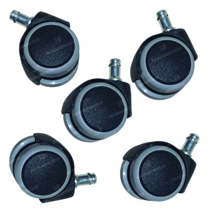 Repuesto pack de 5 ruedas para parquet por encastre