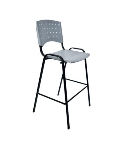 Silla cajera fija plástica