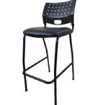 Silla cajera fija combinada tapizada